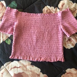 Pink crop top from target! NWT!